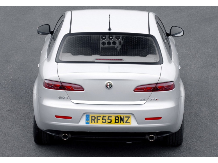 Chrom-Zierleiste f&uuml;r Kofferraum Alfa Romeo 159