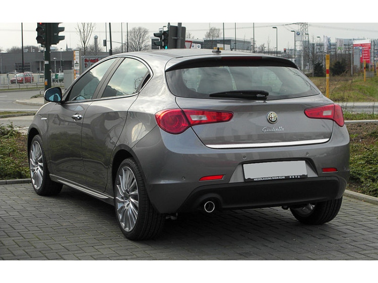 Chrom-Zierleiste f&uuml;r Kofferraum Alfa Romeo Giullietta
