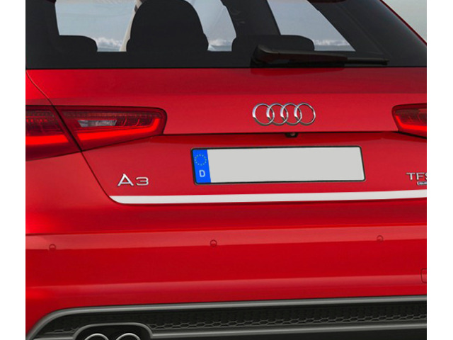 ChromZierleiste für Kofferraum Audi A3 Série 3 1216