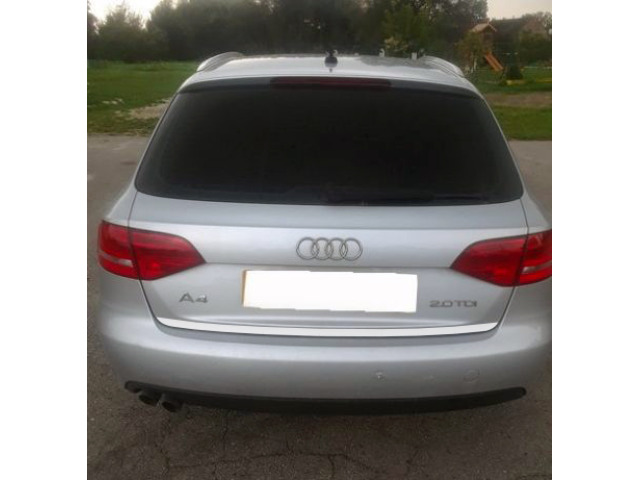ChromZierleiste für Kofferraum Audi A4 série 3 avant 0811