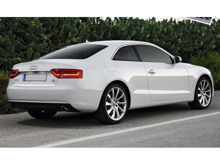 Chrom-Zierleiste f&uuml;r Kofferraum Audi A5 Cabriolet phase 2 11-16 Audi A5 Coup&eacute; phase 2 11-16 Audi A5 Sportback phase 2 11-16