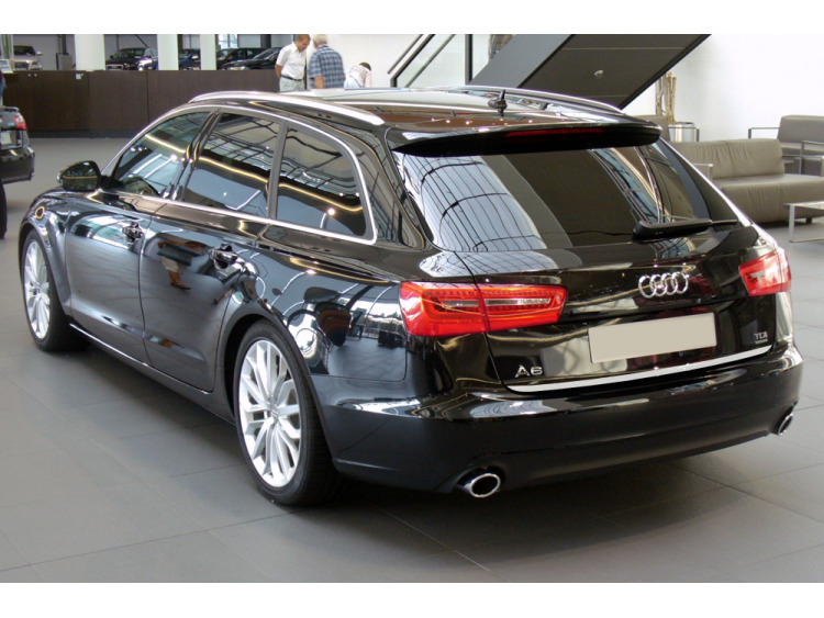 Chrom-Zierleiste f&uuml;r Kofferraum Audi A6 S&eacute;rie 4 Avant 10-15 & Audi A6 S&eacute;rie 4 Phase 2 Avant 14-18