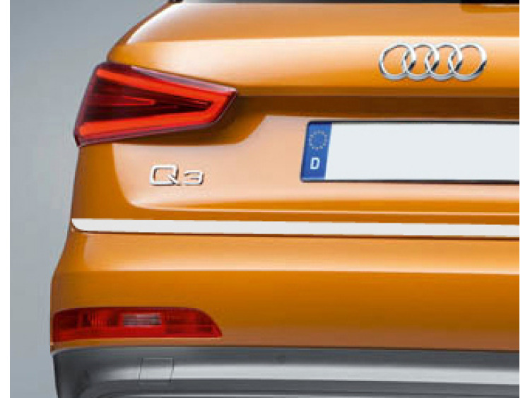 Chrom-Zierleiste f&uuml;r Kofferraum Audi Q3
