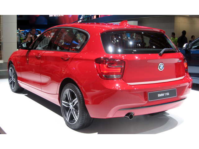ChromZierleiste für Kofferraum BMW Série 1 F20 1115