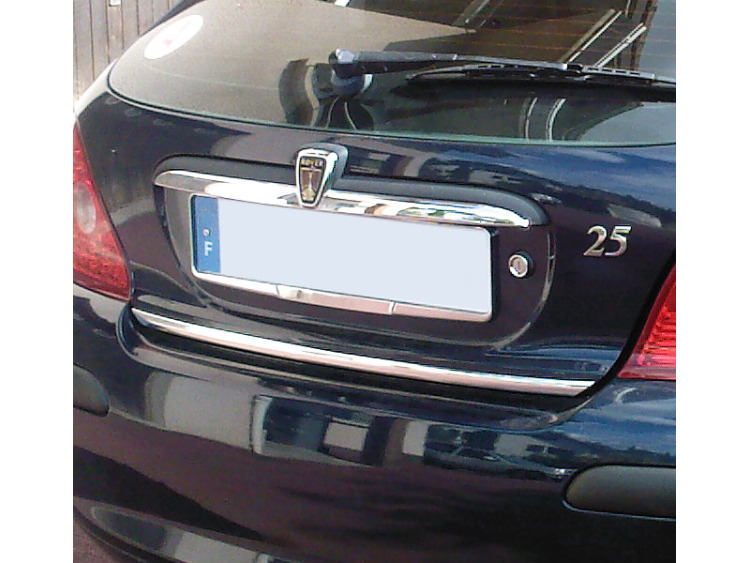 Chrom-Zierleiste f&uuml;r Kofferraum MG ZR Rover 25 Rover 200 Rover 220