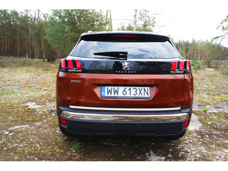Chrom-Zierleiste f&uuml;r Kofferraum Peugeot 3008 II (16-20)