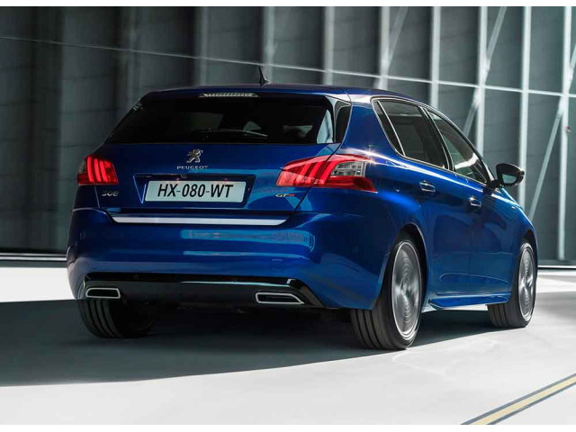 ChromZierleiste für Kofferraum Peugeot 308 II 1321