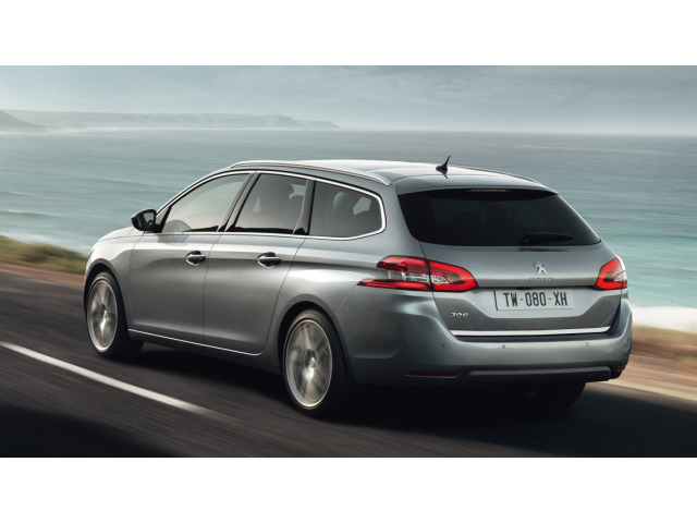 ChromZierleiste für Kofferraum Peugeot 308 II SW 1421