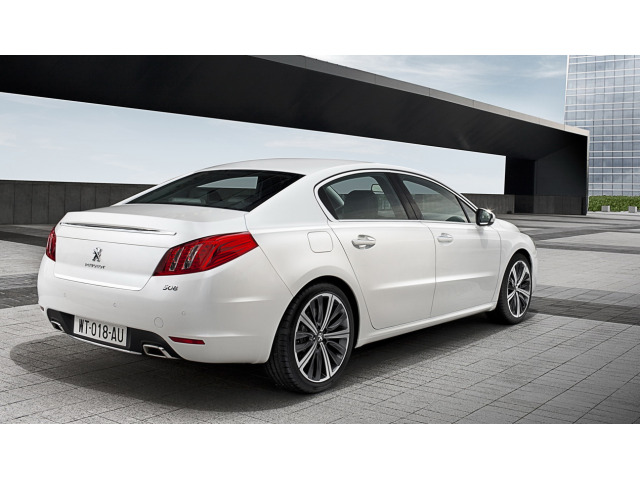 ChromZierleiste für Kofferraum Peugeot 508 Berline