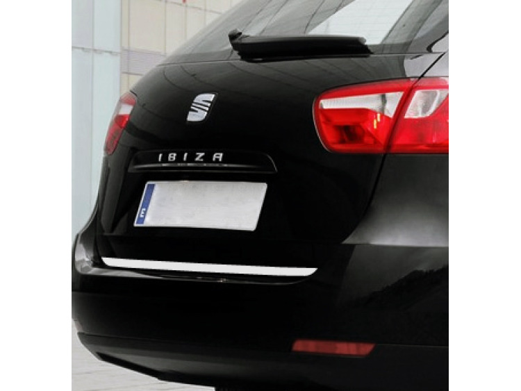 Chrom-Zierleiste f&uuml;r Kofferraum Seat Ibiza ST