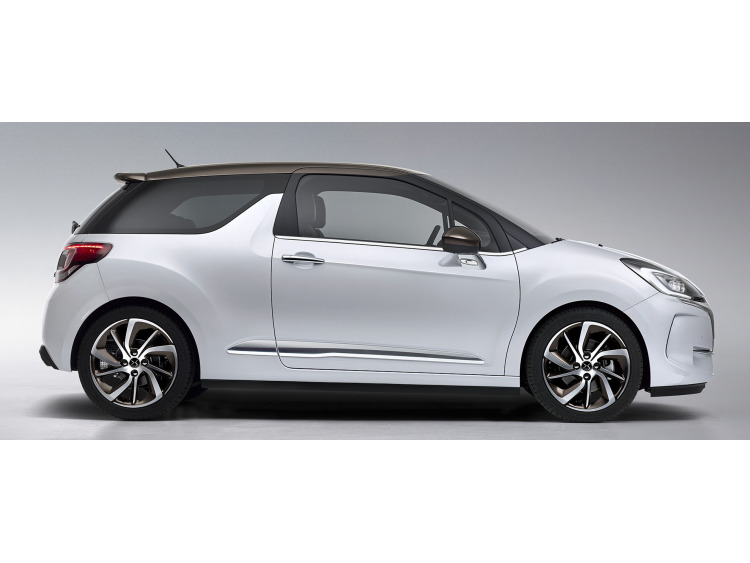 Chromleiste f&uuml;r die untere Fensterkontur DS 3 16-26 & DS 3 Cabriolet 16-26