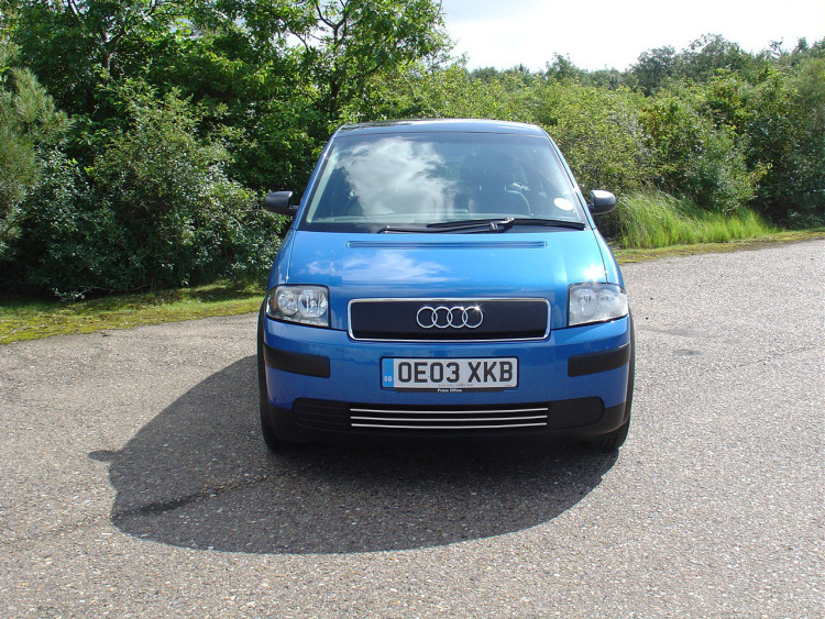 Chromleiste f&uuml;r K&uuml;hlergrill Audi A2