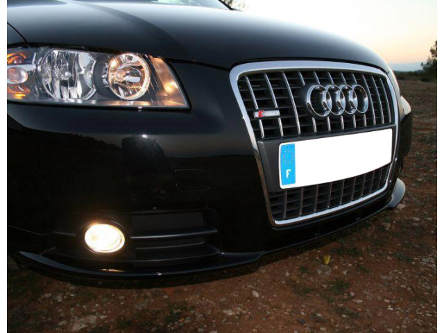 Chromleiste für Kühlergrill Audi A3 série 2 0308 Audi A3 Série 2 Sportback 0408 Audi S3 0626 S3 s