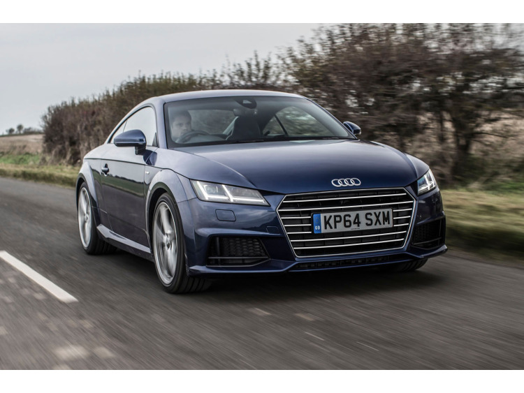 Chromleiste f&uuml;r K&uuml;hlergrill Audi TT S&eacute;rie 3 14-26