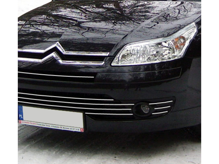 Chromleiste f&uuml;r K&uuml;hlergrill Citro&euml;n C4 04-11 Citro&euml;n C4 Berline Citro&euml;n C4 Coup&eacute;
