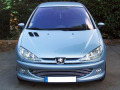 Chromleiste f&uuml;r K&uuml;hlergrill Peugeot 206 Peugeot 206 CC Peugeot 206 SW