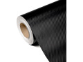 Luxyline 3D Karbon-Klebefilm 70cm schwarz gl&auml;nzend