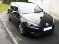 Zier-Chromleiste f&uuml;r K&uuml;hlergrill-Oberteil VW Golf 6 & VW Golf 6 cabriolet