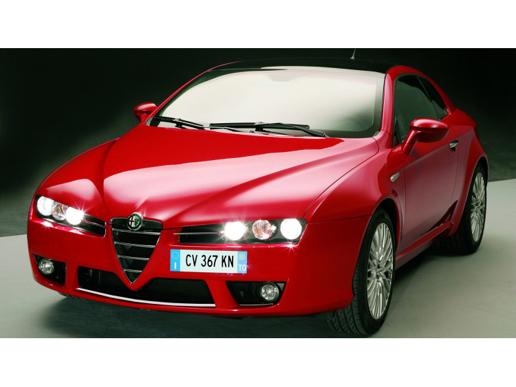 Zier-Chromleiste f&uuml;r K&uuml;hlergrill-Unterteil Alfa Romeo Brera
