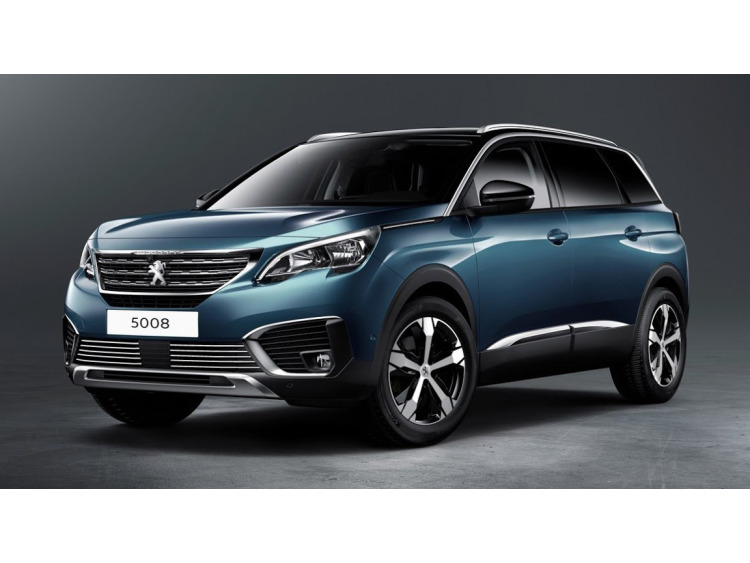 Zier-Chromleiste f&uuml;r K&uuml;hlergrill-Unterteil Peugeot 5008 II 17-24