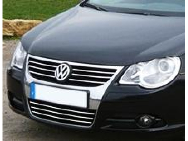 Zier-Chromleiste f&uuml;r K&uuml;hlergrill-Unterteil VW EOS