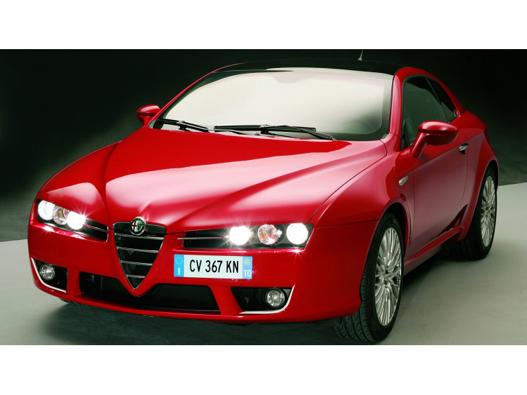 Zier-Chromleiste f&uuml;r Nebelscheinwerfer Alfa Romeo Brera