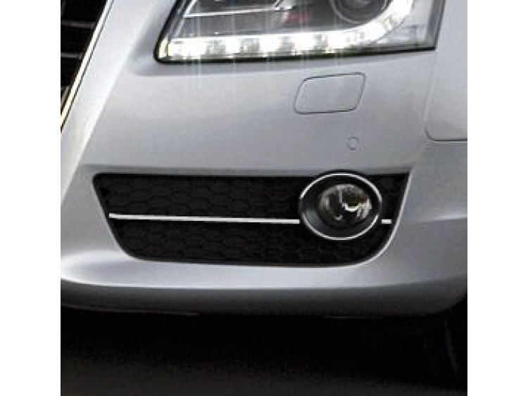 Zier-Chromleiste f&uuml;r Nebelscheinwerfer Audi A5 Cabriolet 09-11 Audi A5 Coup&eacute; 07-11 Audi A5 Sportback
