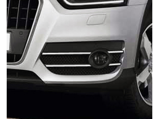 ZierChromleiste für Nebelscheinwerfer Audi Q3