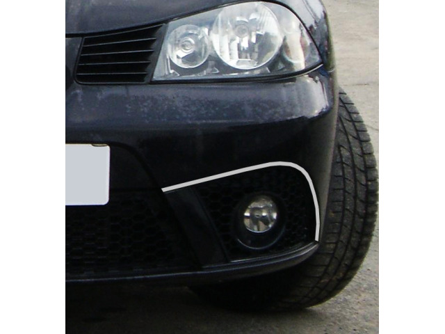 ZierChromleiste für Nebelscheinwerfer Seat Ibiza 0108