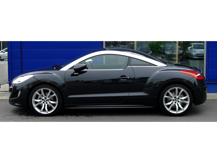 Zier-Chromleiste f&uuml;r seitliche Autofensterkonturen Peugeot RCZ 10-12 & Peugeot RCZ 12-15 facelift